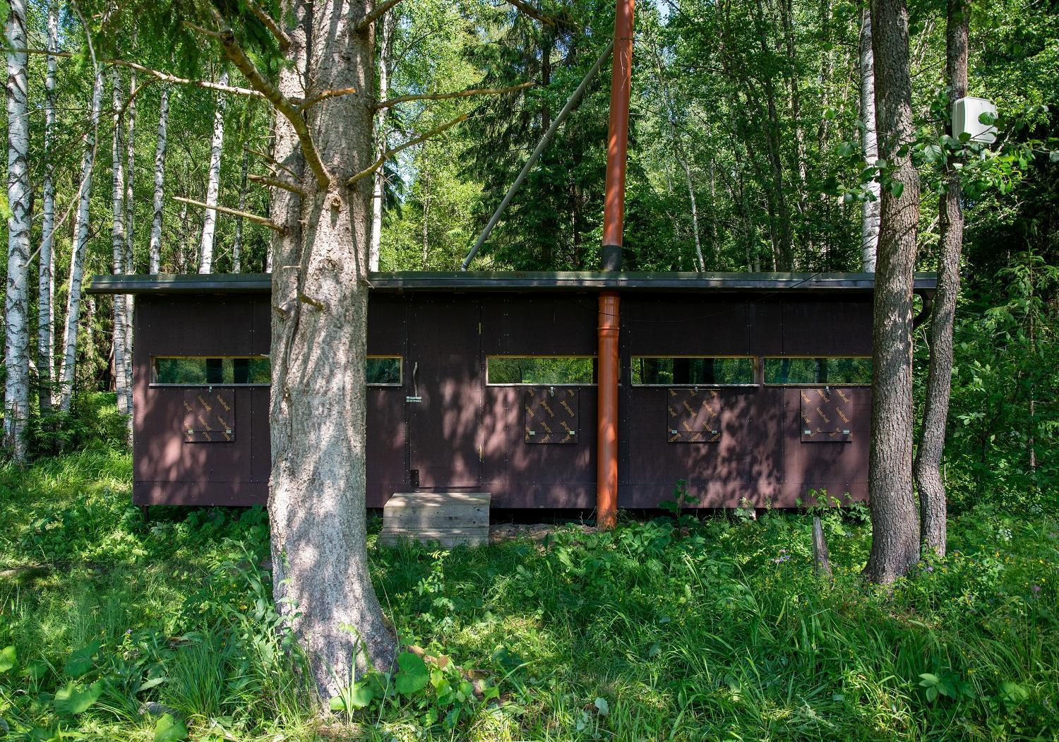 Bear Watching Hide Of Alutaguse Hotel Palasi Exterior photo